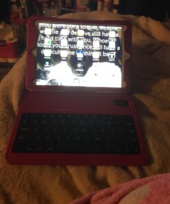 Alpatronix iPad Case with Keyboard, 9.7 inch KX130 Leather iPad Cover w/Detachable Wireless Bluetooth Keyboard Compatible w/Apple iPad 6 (2018), iPad 5 (2017), iPad Pro 9.7 & iPad Air 2/1 – Pink iPad 6/5, iPad Pro 9.7", iPad Air 2/1 (9.7-inch) 25 71ApCBUyh3L