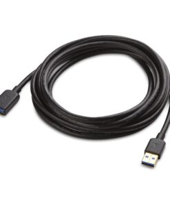Alternative view of Cable Matters Long USB to USB Extension Cable 10 ft (USB 3.0 Extension Cable/USB Extender) in Black for Webcam, VR Headset, Printer, Hard Drive and More - 10 Feet 1