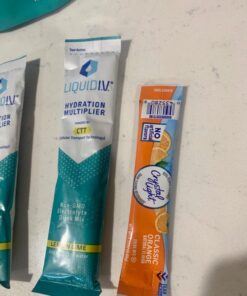 Liquid I.V. Hydration Multiplier - Lemon Lime - Powder Packets | Electrolyte Drink Mix | Easy Open Single-Serving | Non-GMO | 16 Stick 16 Servings (Pack of 16) 40 71ApagePnIL