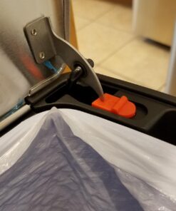 Simplehuman 50 Liter / 13.0 Gallon Rectangular Kitchen Step Trash Can, Brushed Stainless Steel 50 Liter Trash Can 45 71ApdnPCRiL