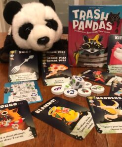 Gamewright Trash Pandas - The Raucous Raccoon Card Game - 252 Standard 45 71AqyIsz L