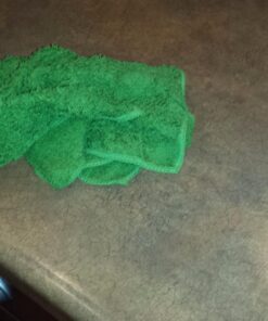 Nano Towels Cleaning Cloths - Cleans with Only Water - Wipes Away Dust, Spills & Grime Instantly Without Chemicals Paper Or Microfiber Supplies. Kitchen, Bathroom, Glass 14x14” 4-Pack Green 46 71ArdrUnGjL