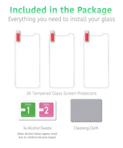 TALK WORKS Tempered Glass Screen Protector for iPhone 11 Pro/XS/X - Case Compatible, Anti-Glare, Shatter & Crack Proof, Ultra Thin (Pack of 3) Without Installation Tray 19 71AsSFwDjpL 1