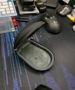 Hermitshell Hard Travel Case for Logitech MX Anywhere 3S Anywhere 3 / Logitech MX Anywhere 2S Anywhere 2 Compact Performance Mouse (Black) Black 25 71AtXP2efL