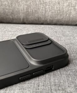 Simtect Designed for iPhone 14 Pro Max Case with Sliding Camera Cover, Shockproof & Mil-Grade Protective Phone Case for iPhone 14 Pro Max 6.7"- Black 1. Space Black 72 71AtlID2C7L 1