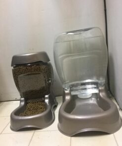 Petmate Pet Cafe Feeder Dog and Cat Feeder Pearlescent Colors 3 Sizes, Made in USA 6 lb. Pearl Tan 44 71AvAvs2L