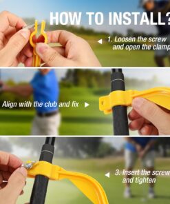 UWANTME Golf Training Aids - Swing Correcting Tool 11 71AvG8ajBTL
