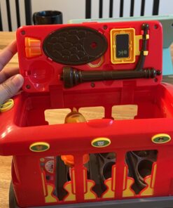 Daniel Tiger's Neighborhood Deluxe Electronic Trolley Vehicle with 2 Songs, 12 Phrases, Sounds & Light! Daniel & Mom Tiger Figures Included, For Ages 3+ 41 71AvQ80QGQL 2