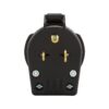 Eaton S42-SP Arrow Hart heavy-duty universal NEMA power plug, Black 1 6 71AvYEJ3qPL