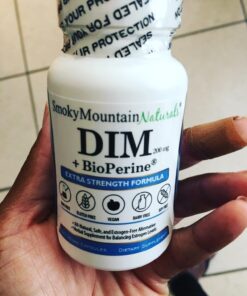 DIM Supplement 200 mg | Estrogen Hormone Balance for Women & Men | Hormonal Acne Supplements, Menopause Support, Antioxidant Support | Clean Label Project Certified, Vegan, Soy Free | 60 Ct. DIM 200mg 50 71Avu8zDPgL