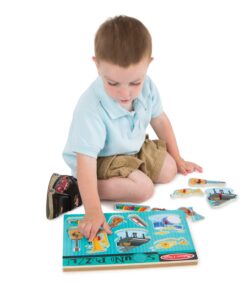 Melissa & Doug Musical Instruments Sound Puzzle - Wooden Peg Puzzle (8 pcs) - Wooden Peg Chunky Baby Puzzle, Music Learning Toys, Musical Sound Puzzles For Toddlers And Preschoolers Ages 2+ Musical Instrumenets 21 71AwTSZrAoL 2