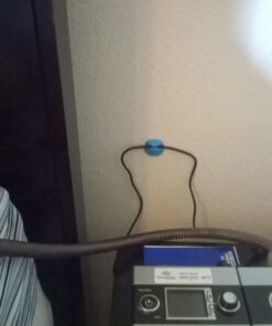 iGotTech Cable Clips and Cord Management System 6 Pack of Dual Slotted Adhesive Desktop Cable Organizers | Phone & Computer Wire Holder (Multicolor) Multicolored 54 71AwtGVkA9L 1