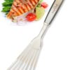 Fish Spatula – AdeptChef Stainless Steel, Slotted Turner – Thin-Edged Design Ideal For Turning & Flipping To Enhance Frying & Grilling – Sturdy Handle, Multi-Purpose – Buy Yours TODAY! 1 Pack 37 71AxftxR99L
