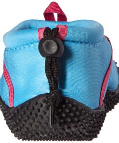 TECS Aquasock Barefoot Quick Dry Water Sports Shoe for Women Beach Walking Swim Surf Yoga Exercise 5 Blue/Pink 10 71AyHLCTHOL