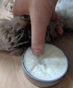 Paw Nectar Dog Paw Balm - Heals, Repairs & Restores Dry, Cracked & Damaged Paws - 100% Organic & Natural Cream Butter, Wax, Moisturizer & Protection for Dog Feet & Foot Pads - Effective & Safe - 2 Oz 46 71Az8VRybqL