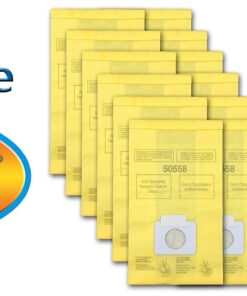 EnviroCare Replacement Vacuum Bags made to fit Kenmore Canister Type C or Q 50555, 50558, 50557 and Panasonic Type C-5 Vacuums 12 pack 12 Bags 11 71AzSsnelCL