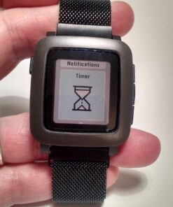 IQShield Screen Protector Compatible with Pebble Time (6-Pack) LiquidSkin Anti-Bubble Clear TPU Film 24 71AzTsv3zL