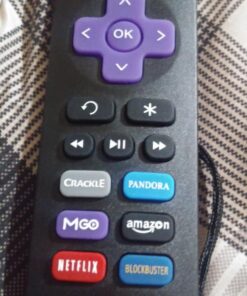 Gvirtue Lost Remote Control Replacement Compatible with Roku 1, Roku 2, Roku 3, Roku 4, (HD, LT, XS, XD), Roku Express. Do NOT Support Roku Stick, Roku Premiere, Roku Ultra, Roku TV or Roku Game 34 71AzhgOzCbL