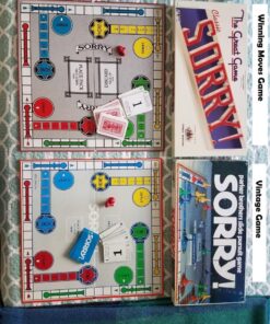 Winning Moves Games Sorry Classic Edition Board Game, Multicolor 30 71Azlw50UpL