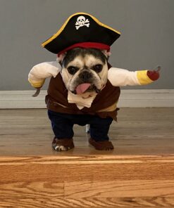 NACOCO Pet Dog Costume Pirates of The Caribbean Style (Large) L Brown 37 71B plBdXtL