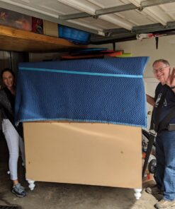 Shoulder Dolly Moving Straps - Lifting Strap for 2 Movers - Move, Lift, Carry, And Secure Furniture, Appliances, Heavy, Bulky Objects Safely, Efficiently, More Easily Like The Pros - LD1000 Basic 38 71B046tzTL