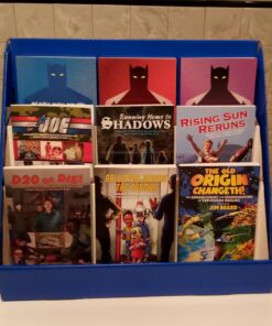 Classroom Keepers Sturdy Cardboard Book Shelf, 3-Tiered, Blue, 17" H x 20" W x 10" D, 1 Unit Mailbox 28 71B146mzIgL