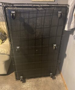 MidWest Homes for Pets Universal Crate Casters, 2 count (pack of 1) Black 11 71B1SK nKL