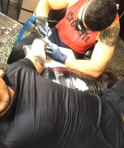 AMMEX Black Nitrile Exam Gloves, Box of 100, 3 Mil, Size Large, Latex Free, Powder Free, Textured, Disposable, Non-Sterile, Food Safe, ABNPF46100BX Large (Pack of 100) Beaded Cuff 26 71B3GMJ4fVL