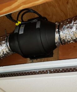 VIVOSUN R4 4 Inch 190 CFM Inline Duct Ventilation Fan with Variable Speed Controller for Grow Tent 32 71B3tRi7pL