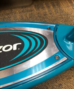 Razor E200S Electric Scooter for Kids Ages 13+ - 8" Pneumatic Tires, 200-Watt Motor, Up to 12 mph and 40 min of Ride Time, for Riders up to 154 lbs Teal 13 71B4CV91XLL