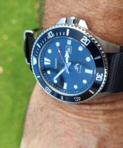 Alternative view of Casio Men's MDV106-1AV 200 M WR Black Dive Watch (MDV106-1A) Black/Silver