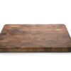 Ironwood Gourmet Large End Grain Prep Station Acacia Wood Cutting Board, 14 x 20-Inch, Brown 14" x 20" 35 71B6YknqNKL