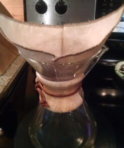 Willow & Everett Pour Over Coffee Dripper - Reusable Drip Cone Filter & Strainer - Paperless Filters 28 71B6YwVDxsL