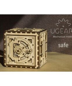 Alternative view of Wooden Mechanical Model Safe, DIY Cube, 3D Puzzle for Adults and Teens, Best School Project, Craft Set