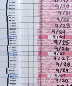 Clinical Guard 25 Pregnancy Tests Strips - Sensitive & Accurate Measurement Within 5 mins - Early Detection Pregnancy Test Strip - Easy to Use for Home Tests - HCG Test Strip 25 Count (Pack of 1) 29 71B76inzHTL 1