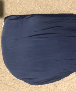 Pharmedoc Cooling Pregnancy Pillows for Sleeping Wedge Pillow, Maternity Pillow,Belly Wedge Memory Foam, Pregnancy Must Haves, New Mom Gifts for Women, Cooling Cover Navy Cooling Navy 39 71B7X1DXE L