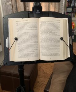 LEVO Hands Free Book Stand for Hard Covers, Paperbacks, CookBooks, TextBooks, Magazines 38 71B7bhLnnZL