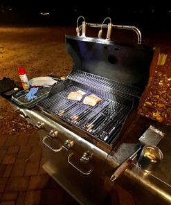 IMAGE Magnetic Ultra-Bright Barbecue Grill Light with Super Bright LED Lights, Magnetic Base Flexible Gooseneck BBQ Light for Grilling,Adjustable Any Gas,Charcoal,Electric Grill White- 1 Pair 37 71B8YU6EvyL