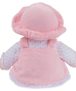 GUND Baby My First Dolly, Plush Doll for Babies and Toddlers, Pink/White, 13” Light Brown 13" 12 71B97ba2GL