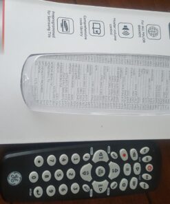 GE Universal Remote Control for Samsung, Vizio, LG, Sony, Sharp, Roku, Apple TV, TCL, Panasonic, Smart TVs, Streaming Players, Blu-ray, DVD, 4-Device, Black, 34708 1 Pack 17 71B9VkHCrvL