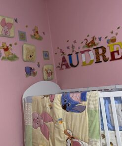 RoomMates RMK1630SCS Winnie The Pooh Peel and Stick Wall Decals 10 inch x 18 inch 32 71B9aoxF9jL