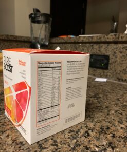 Pureboost Clean Energy Drink Mix + Immune System Support. Sugar-Free Energy with B12, Multivitamins, Antioxidants, Electrolytes (Citrus Sunrise, 30 Count) Citrus Sunrise 45 71B9gVEGqL