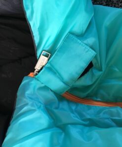 TETON Sports Cascade Double Sleeping Bag; Lightweight, Warm and Comfortable for Family Camping, Teal, 87" x 60" Cascade Double-Wide 37 71BAFoSySYL