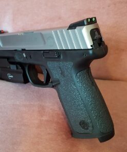 TRUGLO Fiber-Optic Handgun Night Sight | Compact Durable Snag-Resistant High-Visibility Red Front & Green Rear Sight for Handguns Smith & Wesson M&P Set 35 71BAreFmgkL 2