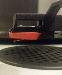 TechPlay Pack of 2, Roby Ceramic Needle for Turntables (2 Pack Red) 10 71BBpAu 2RL