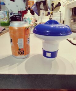 HYDROTOOLS BY SWIMLINE 8715 Mini Chemical Dispenser For Spas and Personal Pools| Compatible With Bromine & Chlorine Supports 1’’ Tablets | Adjustable Control Ring For Customizable Flow Rate Classic (Mini) 26 71BCDmjC5VL 2