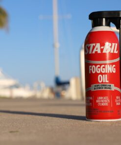 STA-BIL (22001) Fogging Oil - Stops Corrosion In Stored Engines - Lubricates And Protects Cylinders - Coats Internal Engine Components - For All 2 and 4 Cycle Engines, 12 oz. 12 av. oz. 24 71BCnxNHcrS