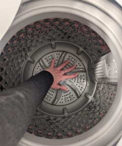 RCA RPW091 0.9 Cu Ft Top Load Portable Washing Machine Washer on Wheels, White 20 71BD2qSURHL