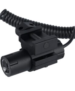 Alternative view of Monstrum 100 Lumens Ultra-Compact Flashlight with Rail Mount and Detachable Remote Pressure Switch Black