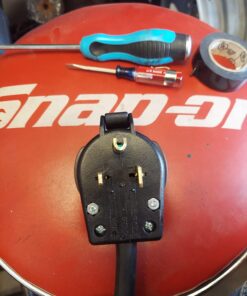 Eaton S42-SP Arrow Hart heavy-duty universal NEMA power plug, Black 1 22 71BFAo8cMhL